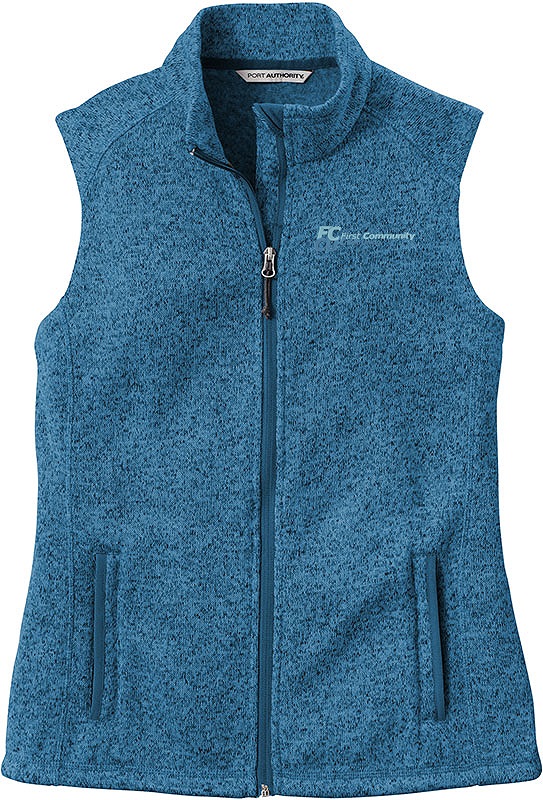 Ladies Apparel :: Outerwear :: Port Authority ® Ladies Sweater Fleece Vest